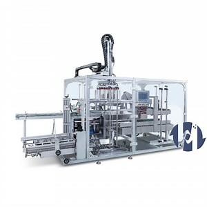 [Hot Item] Cardboard Box Automatic Compact Shipping Case Packer Machine Case Erector and Packer Carton Packaging Machine