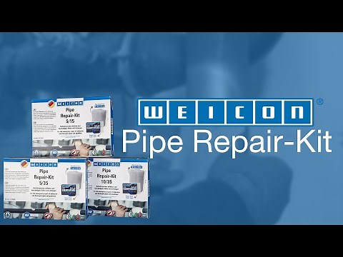 WEICON Pipe Repair-Kit - repair of damaged pipes and pipelines