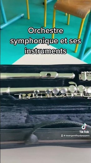 Préparation du cours d’éducation musicale sur l'orchestre symphonique et ses instruments