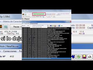 EXTRAER LOS SUBTÍTULOS DE UN DVD CON SUBRIP