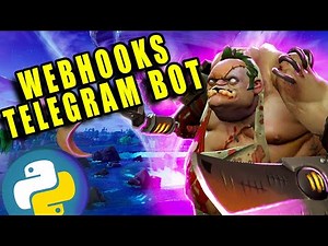 Python Telegram Bot on WebHook | How to Create and Use Webhooks to Send Notifications