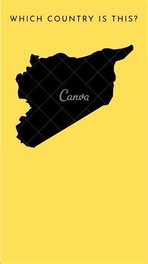 Oldest Capital in the World! #facts #guessthecountry #quiz #map #syria #rojava