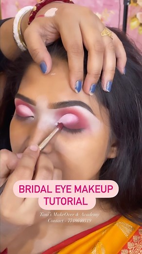 26K views · 7.4K reactions | ❤️Bridal Eye MakeUp Tutorial ❤️...