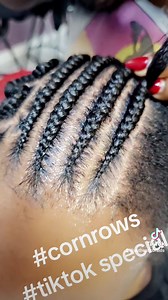 9.5K views · 134 reactions | $how to do no knot cornrows by Authentic | Authentic African Hair Braiding and Weaving | Facebook