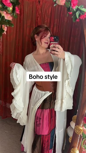 Boho fashion ✨long duster with FREE SHIPPING! #bohostyle #bohofashion #hippiestyle #duster #springdress