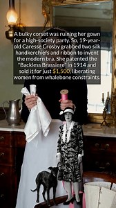 236K views · 4.1K reactions | A debutante ball frustration led to an invention that changed womens fashion forever. | The History Page | Facebook