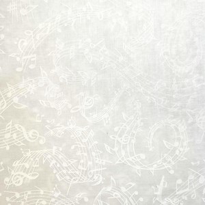 Music Notes Fabric: Timeless Treasures, Cotton Quilting Material White Swirl, Musical Themed! - Etsy