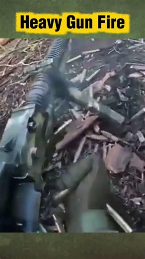 Heavy Machine Gun Fire in Frontline Battle | Ukraine