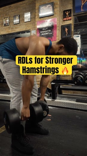 Work Your Hamstrings with RDLS nice and Slow! #legday #hamstrings #chicagofitness