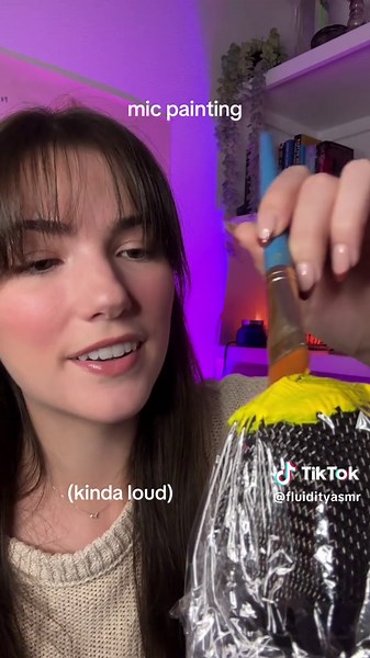 Relaxing ASMR Sounds: Ear Cleaning Tool, Cup on the Mic, Mic Painting & More