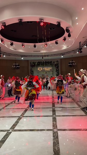 Folk Dance Performance in Traditional Costumes