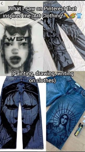 Pinterest Inspiration vs. What I Made! (DIY Denim Top)✏️🧵♻️