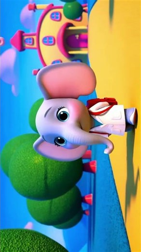 Doctor Ellie Elephant Saves the Day! 🐘🩺 | Cute Cartoon Short #Shorts #shortcartoon #babytoons #kids