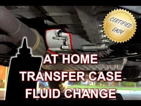 How To Replace Transfer Case Fluid - Honda Pilot