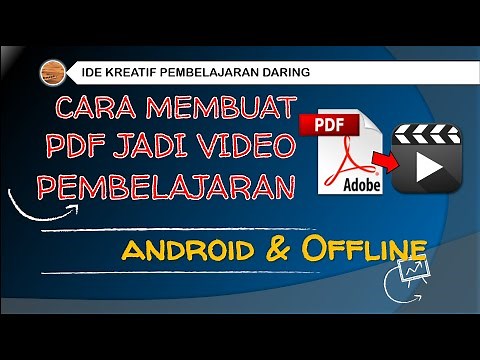 Cara Membuat PDF Jadi Video Pembelajaran | Aplikasi Xrecorder