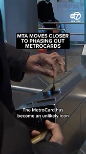 More here ➡️ https://7ny.tv/3ZWhVwU The transition from Metrocard to 'tap-and-go' moved closer to the finish line on Friday as the MTA made OMNY cards available to their reduced fare riders. | ABC7NY