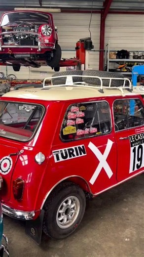 What a Dream Place 😍 Mini Rally Cars ❤️ Credit: @miniworldcenterbyquiriere #lemans #rally #rallycar #rallycars #race #mini #minicooper #racecar #classicmini #racing #cars | Mini Cooper Club