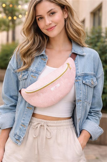 Fanny Pack Sewing Pattern, PDF, Beginner Sling, Easy Waist Bag Tutorial, Instant Download