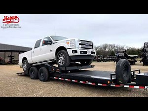 2020 PJ Trailers SuperWide Tilt [TS] Loading Demo