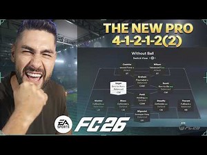 The New UNSTOPPABLE 4-1-2-1-2(2) META Tactics! The Elite Pro Setup Dominating FC 26