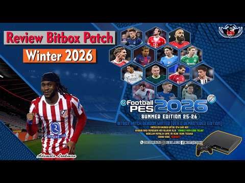 PES Bitbox Patch Base Game Review Season Winter 2026 PS3 CFW/OFW HEN