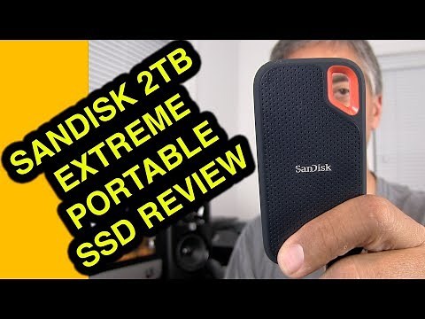 Sandisk 2TB Extreme Portable External SSD Review REAL WORLD RESULTS