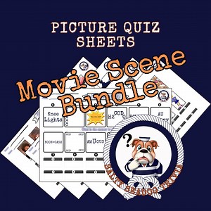 Movie Scene Picture Quiz Sheets & Answers (printable) Bundle - Etsy