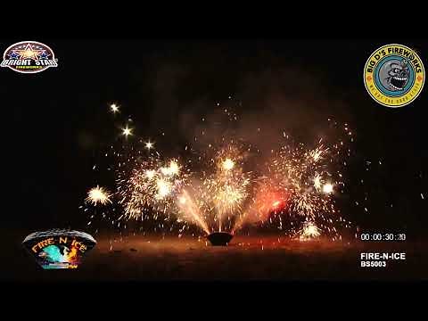 Fire N Ice! Fountain by "Bright Star Fireworks"