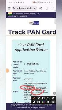 UTI Pan Card Status Kaise Check Kare 2025 | pan card status kaise check kare