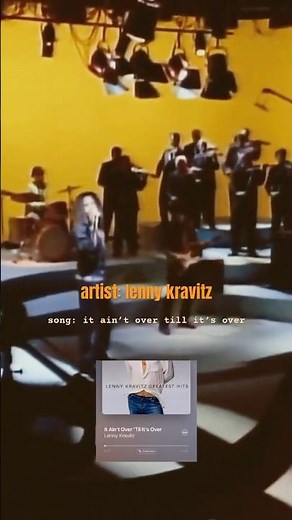 Lenny Kravitz – It Ain’t Over ’Til It’s Over (Official Video) | 90s Soul Classic #shorts