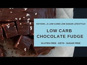 Low Carb Chocolate Fudge | Ketohh | The Best Keto Fudge Recipe