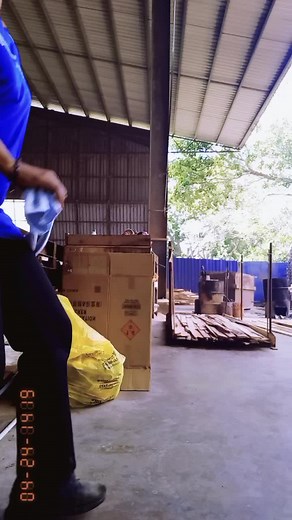 Dynamic Exercise Routine in Industrial Warehouse Setting