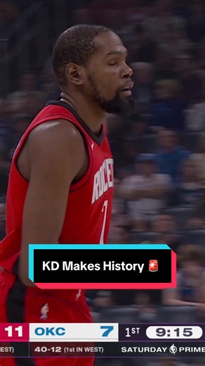 Kevin Durant Reaches 2,300 Career 3-Pointers