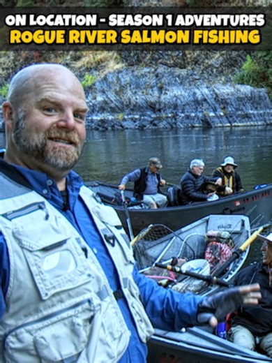 Catching Giant Salmon on the Rogue River! Sterling joins Noah's Wilderness Adventures for an epic 3-day fishing excursion. #fishing #river #salmon #adventure #outdoors #onlocation