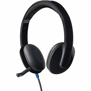 Logitech H540 Kopfhörer mit verstellbarem Mikrofon und Rauschunterdrückung für 19,54€ (statt 24€) - Prime