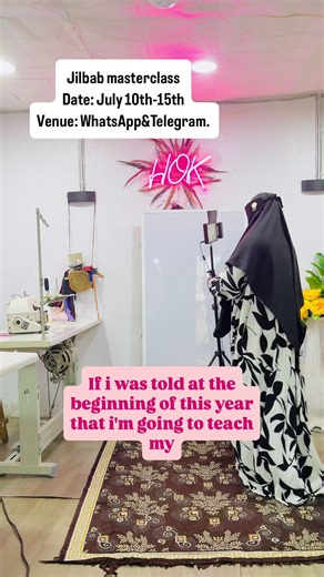 Learn to Sew Signature Jilbab Styles Step by Step