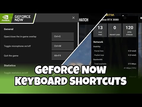 GeForce Now Keyboard Shortcuts That You Might Not Know