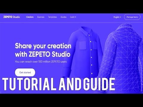 TUTORIAL: ZEPETO STUDIO 2D DESIGN