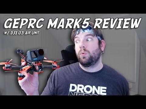 REVIEW OF THE GEPRC MARK5 W/ DJI O3 AIR UNIT | Is this the best FPV drone available?..
