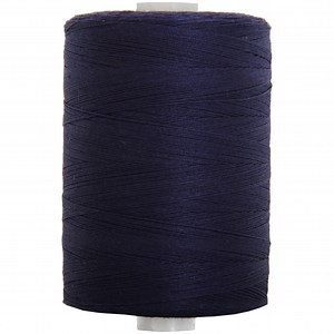 Threadart 100% Cotton Sewing and Quilting Thread | For Quilting, Sewing, and Serging | 1000M Spools 50/3 Weight | 50 Colors Available | Color DK. NAVY 823