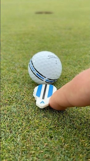 PUTTING ALIGNMENT TOOL with NEW TITLEIST ALIGNMENT BALL