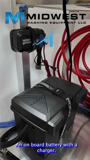 Compact soft washing skid #powerwashing #professionalcleaners #housecleaning