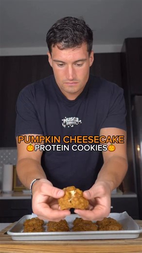 14K views · 271 reactions | Pumpkin Cheesecake Protein Cookies ...