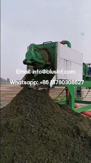 Industrial Chicken Manure Separator System - Manure Separator System - Cattle Manure Waste Separator