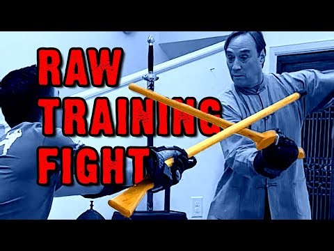 Chinese Swordsman vs Bayonet – Raw Video