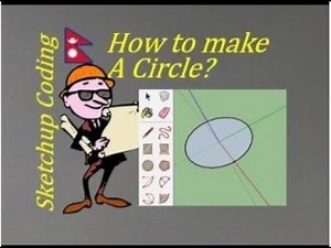 How to make a circle | Sketchup Coding