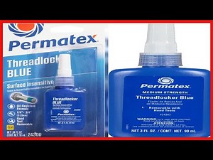 Quality product - Permatex 24300 Surface Insensitive Threadlocker Blue, 0.34 Oz.