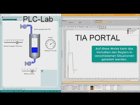 PID Regler TIA PORTAL und PLC-Lab (Virtuelle Maschine)