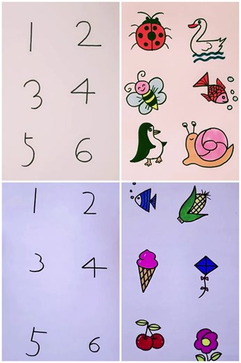 Learn to Draw Easy Drawings with Simple Number Trick | Simple Drawings