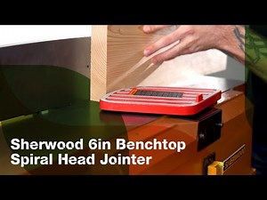 Sherwoods NEW 6in Bench Top Spiral Head Jointer